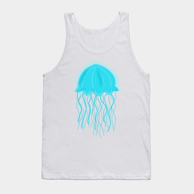 jelly fish Tank Top by designInk